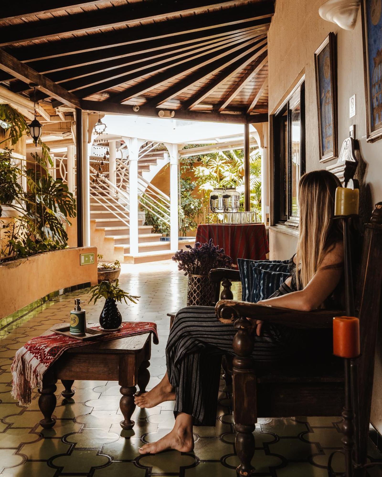 Hotel Ciudad Vieja Guatemalaváros Kültér fotó
